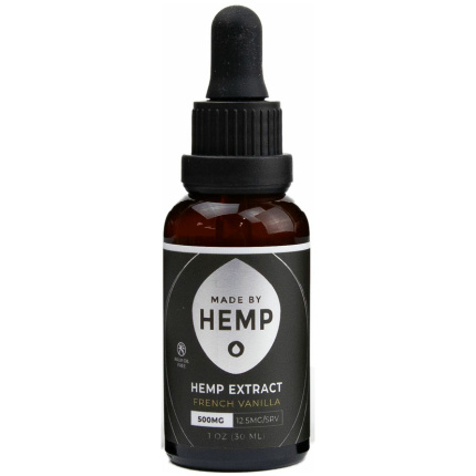 Hemp Extract 1oz (500mg) French Vanilla